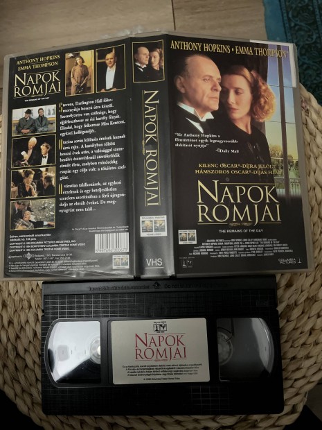 Napok romjai vhs