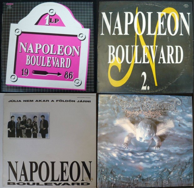 Napoleon Boulevard LP-kollekci (4 hanglemez)