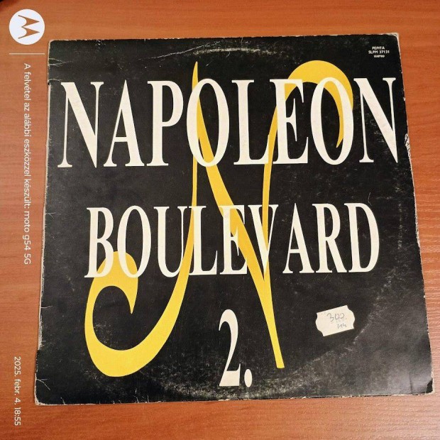 Napoleon Boulevard Napoleon Boulevard 2.; LP, Vinyl