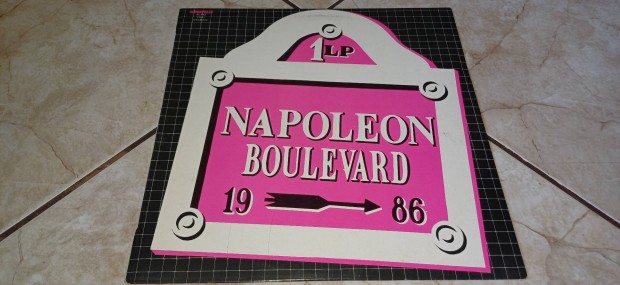 Napoleon Boulevard bakelit lemez