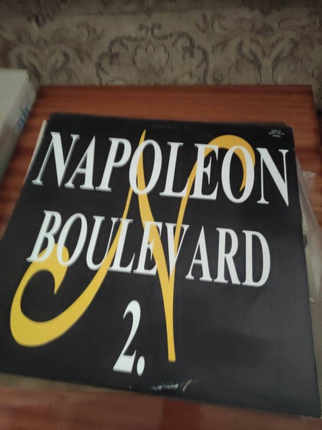 Napoleon boulevard bakelit lemez