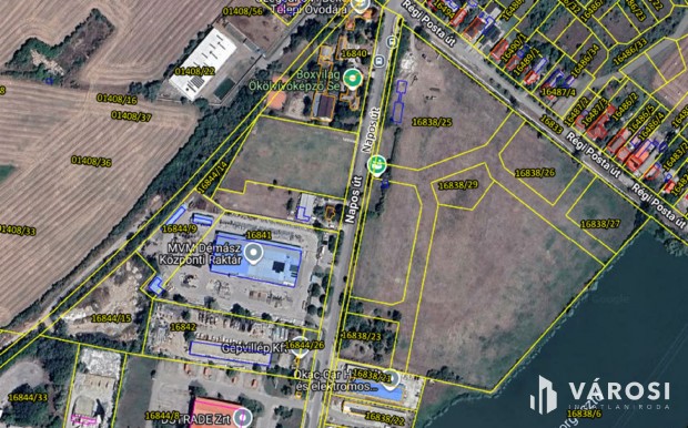 Napos �t k�zel�ben telephely elad�.