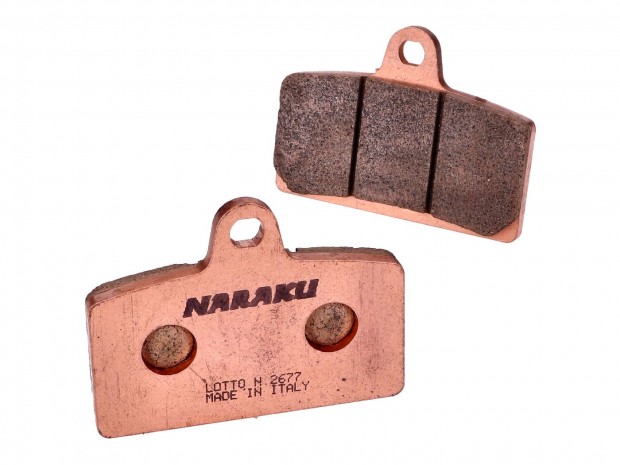 Naraku Sinter fékbetétek Aprilia RS, RS4, Derbi GP1, GPR, MH KN1, KN2,