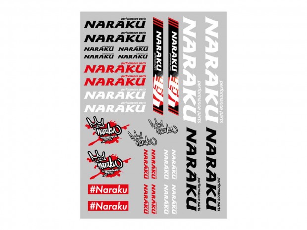 Naraku matrica szett 29.7x21cm, 30db, átlátszó