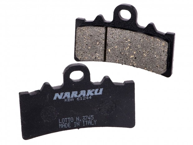 Naraku organikus fékbetétek, elöl, KTM Duke, RC 125, 200, 390, RC 125,