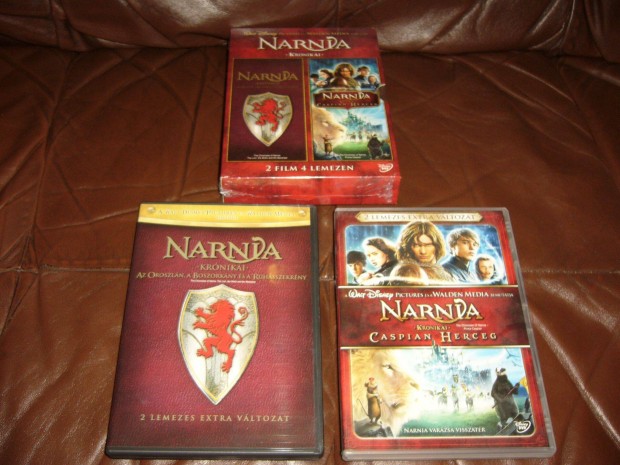 Narnia 1-2. dvd filmek . Cserlhet Blu-ray filmekre