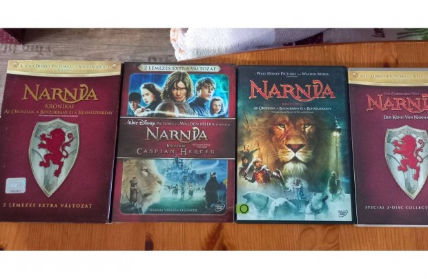 Narnia DVD film csomag