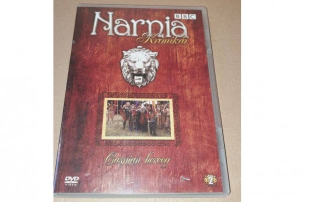 Narnia Krniki - Caspian herceg DVD Magyar szinkron Karcmentes lemez