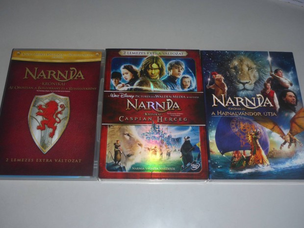 Narnia krniki 1. 2. 3. DVD film "