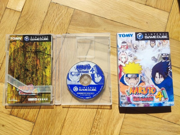 Naruto Gekitou Ninja Taisen 4 Nintendo Gamecube jtk Japn