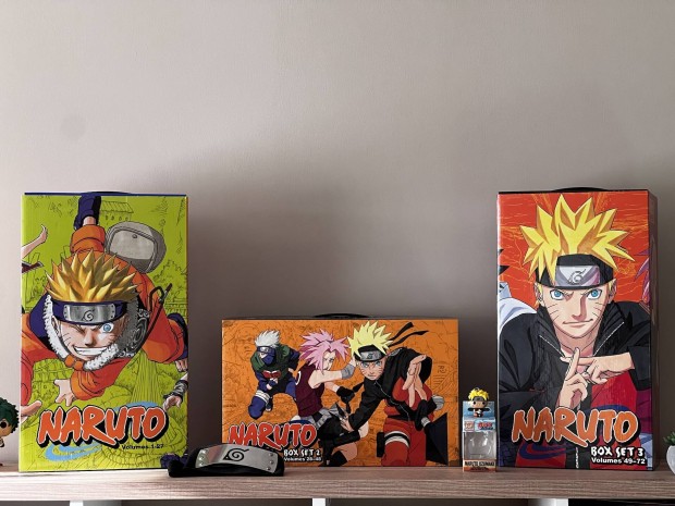 Naruto Manga Box Gyűjtemény (angol) 