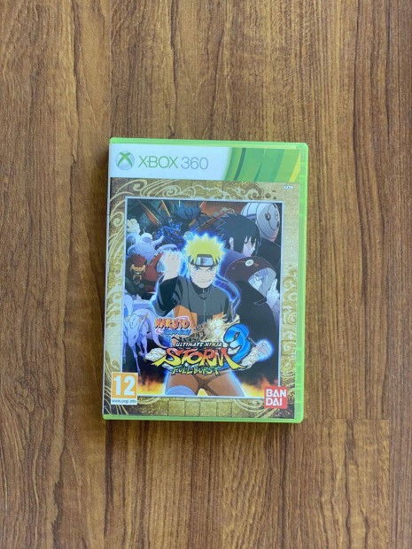 Naruto Shippuden Ultimate Ninja Storm 3 Xbox 360 jtk