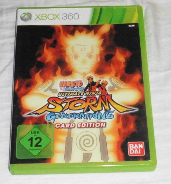 Naruto Shippuden Ultimate Ninja Storm Generations Gyri Xbox 360 Jtk