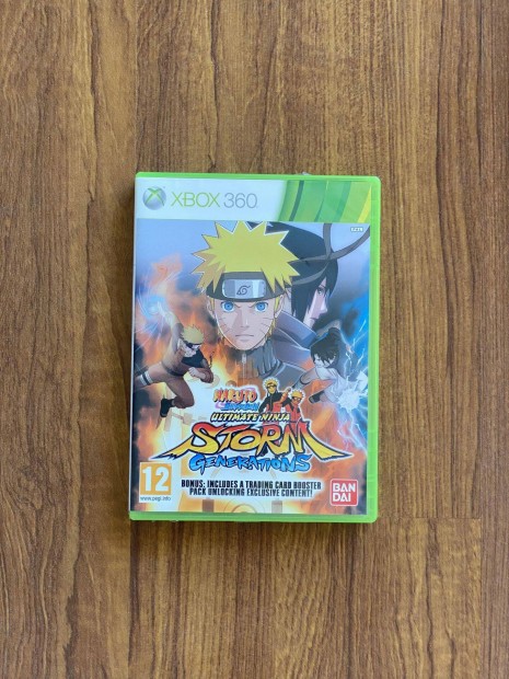 Naruto Shippuden Ultimate Ninja Storm Generations Xbox 360 jtk