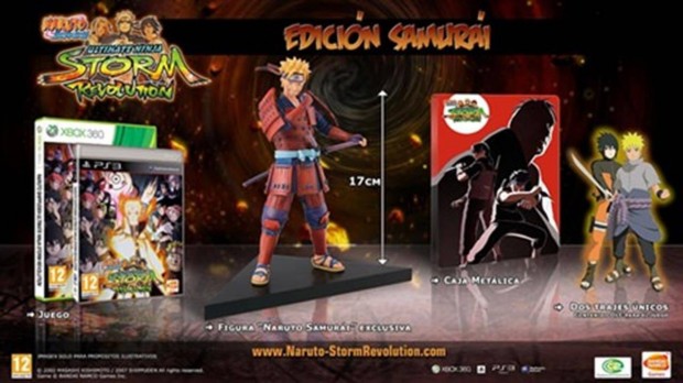 Naruto Shippuden Ultimate Ninja Storm Revolution Samurai Edition +Stat