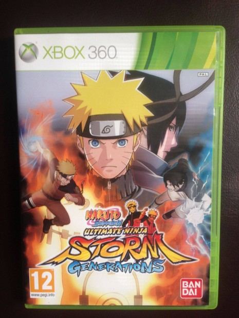 Naruto Ultimate NINJA Storm 2 eredeti xbox360 jtk elad-csere