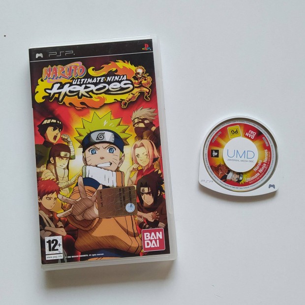 Naruto Ultimate Ninja Heroes PSP Playstation