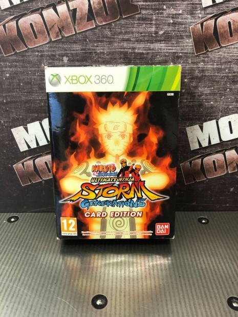 Naruto Ultimate Ninja Storm Generations Card Edition Xbox 360