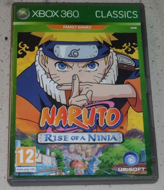 Naruto - Rise Of A Ninja Gyri Xbox 360 Jtk akr flron