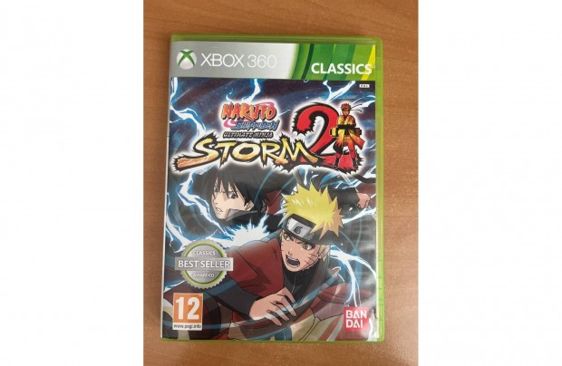 Naruto shippuden ultimate ninja storm 2 Xbox 360-ra elad!