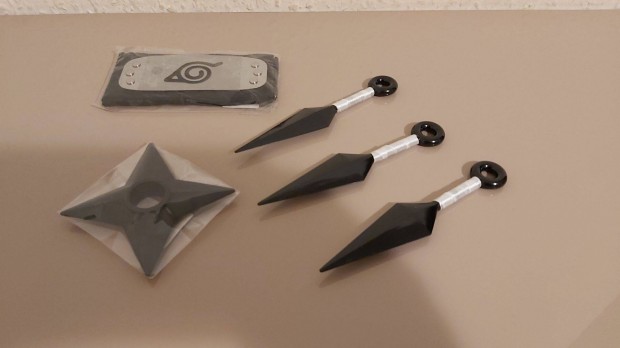 Naruto shuriken kunai szett 5rszes j Uzumaki Uchiha Kakashi Itachi