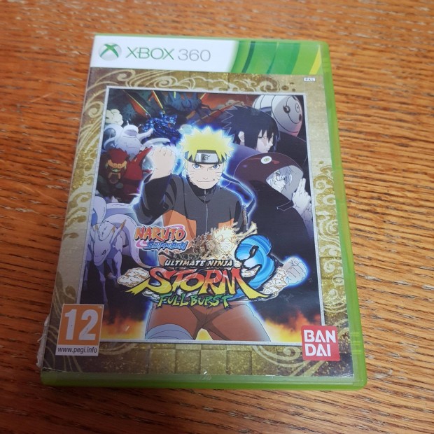 Naruto storm 3 xbox 360