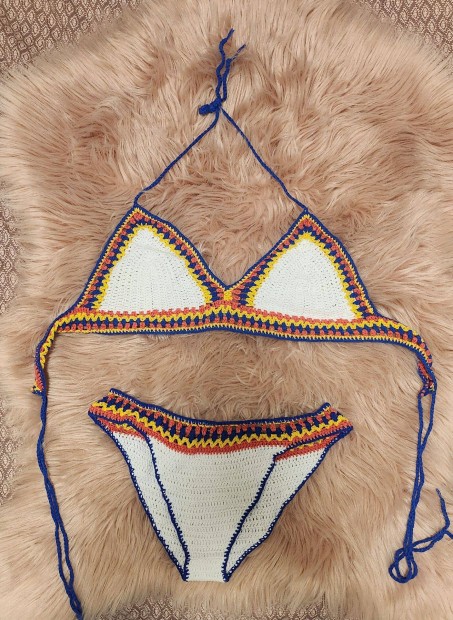 Nasty Gal horgolt bikini M