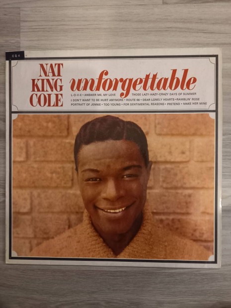 Nat King Cole bakelit lemez