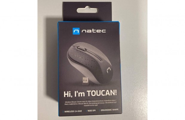 Natec Toucan Vezet�k N�lk�li Eg�r 1600 DPI