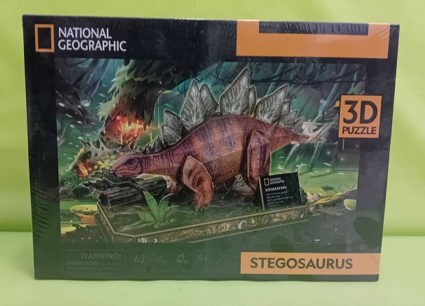 National Geographic 3D-s Stegosaurus puzzle (bontatlan)