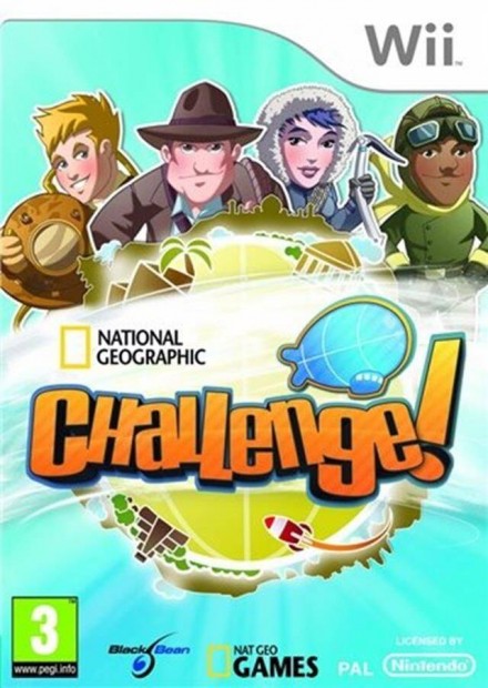 National Geographic Challenge Wii jtk