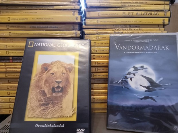 National Geographic DVD uj. sorozat elad