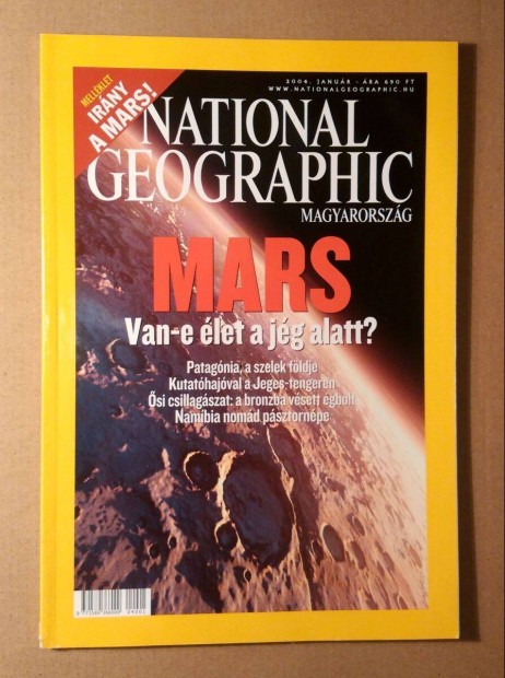 National Geographic Magyarorszg 2004/1 Janur (6kp+tartalom)