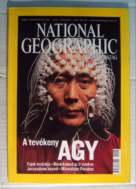 National Geographic Magyarorszg 2005/3 Mrcius (5kp+tartalom)