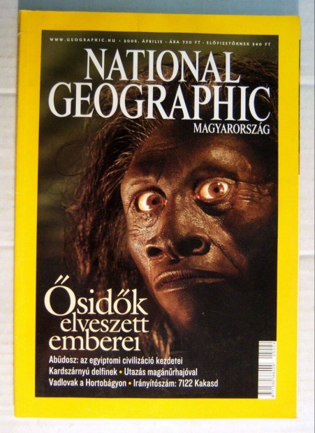 National Geographic Magyarorszg 2005/4 prilis (5kp+tartalom)