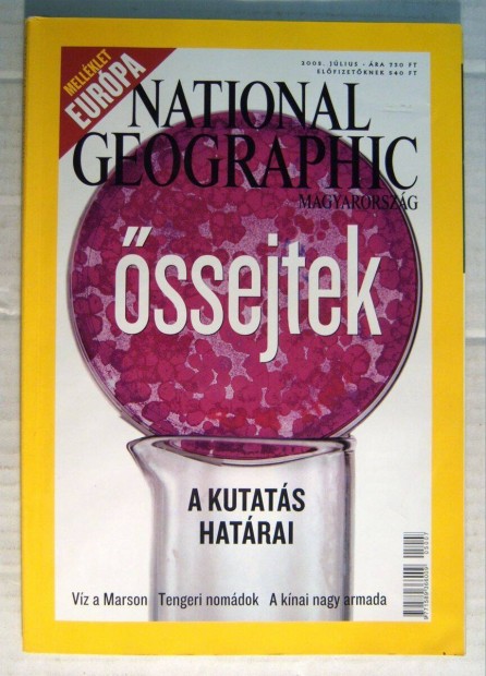 National Geographic Magyarorszg 2005/7 Jlius (5kp+tartalom)