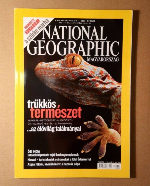 National Geographic Magyarorszg 2008/4 prilis (6kp+tartalom)