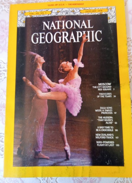 National Geographic magazin,.angol nyelv 1978/1