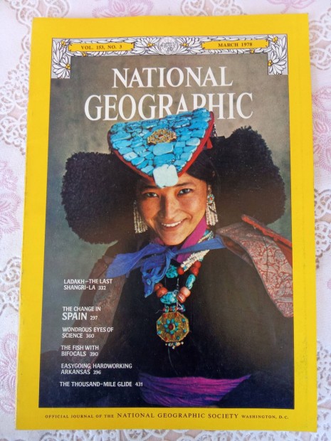 National Geographic magazin, angol nyelv 1978/3