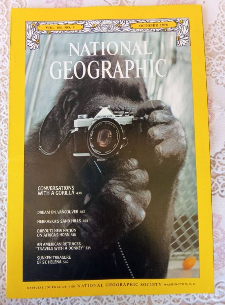 National Geographic magazin angol nyelv 1978/10
