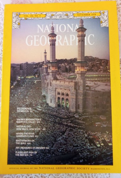 National Geographic magazin angol nyelv 1978/11