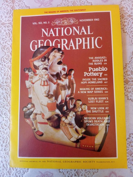 National Geographic magazin angol nyelv 1982/11