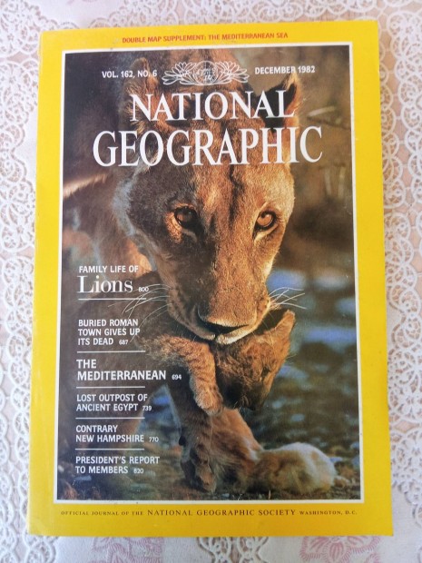 National Geographic magazin angol nyelv 1982/12