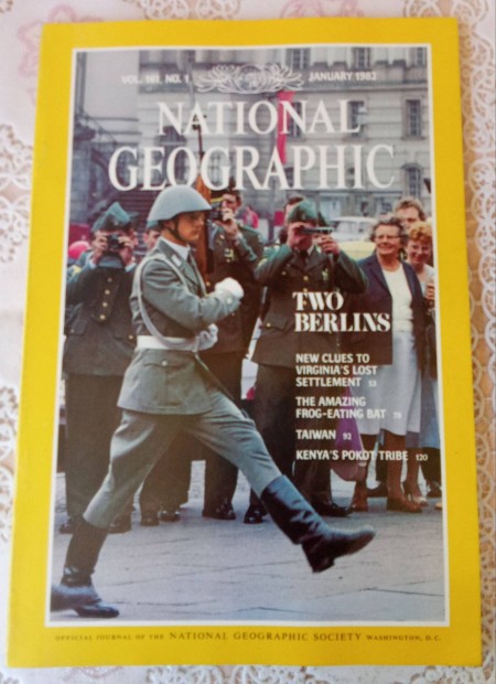 National Geographic magazin angol nyelv 1982/1
