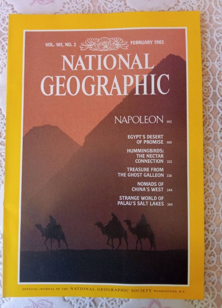 National Geographic magazin angol nyelv 1982/2