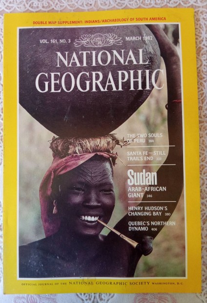 National Geographic magazin angol nyelv 1982/3