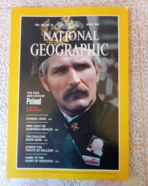 National Geographic magazin angol nyelv 1982/4