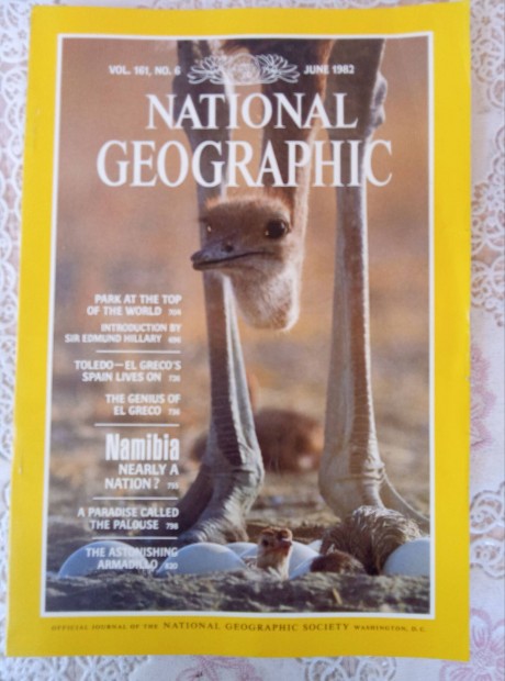 National Geographic magazin angol nyelv 1982/6 