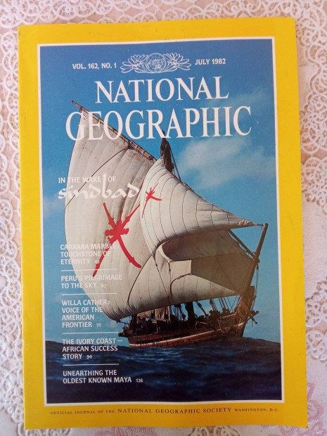 National Geographic magazin angol nyelv 1982/7