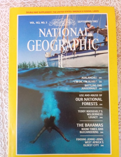 National Geographic magazin angol nyelv 1982/9